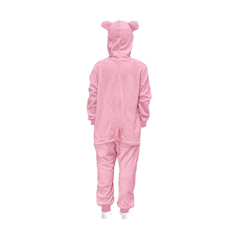 Load image into Gallery viewer, Children Pink Piggy Bodysuit Costume Hooded Jumpsuit - 6-9 10-12 Years-3