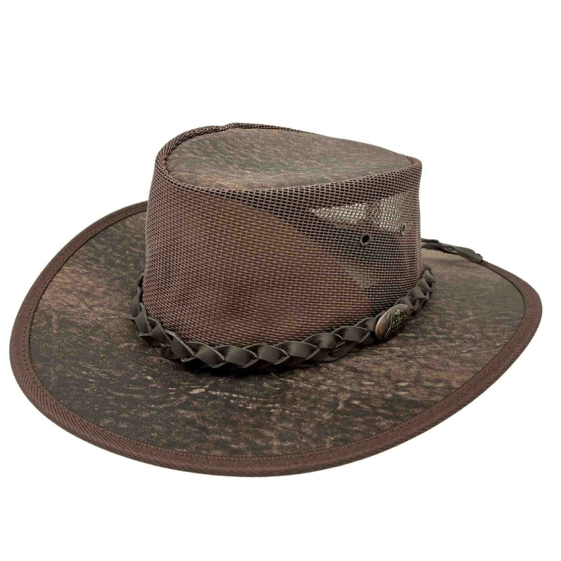 Load image into Gallery viewer, Jacaru 130 Roo Koolaroo Hat – Kangaroo Leather | Side Snap