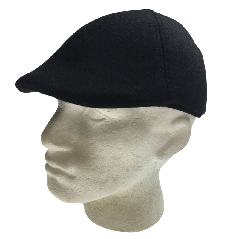 Load image into Gallery viewer, MENS NEWSBOY HAT Cabbie Gatsby 20s Ivy Cap Flat Driving Sun Flat Plain - Black-0