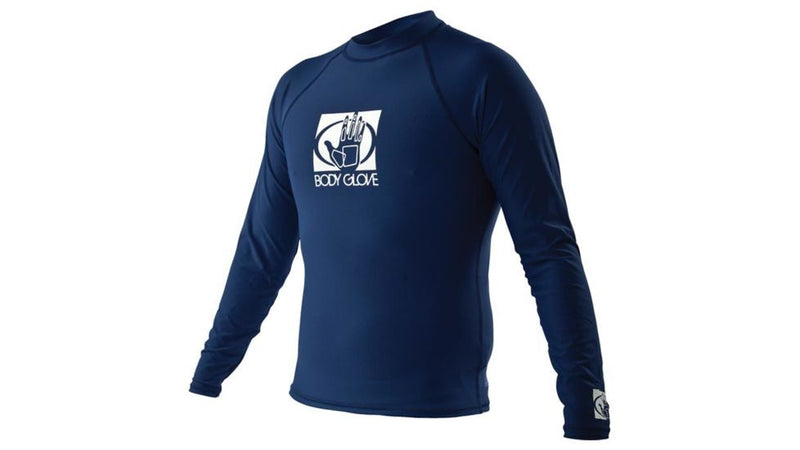 Load image into Gallery viewer, Body Glove Mens Rash Guard Rashie Swimming Swim Long Sleeve - Navy-2