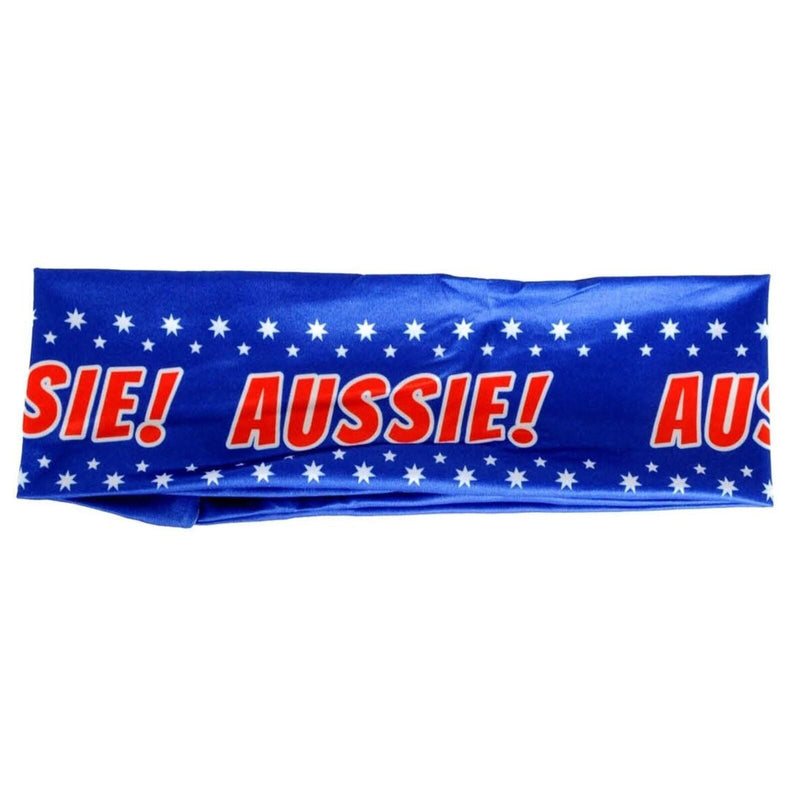 Load image into Gallery viewer, Australia Flag Headband Tennis Cricket Australia Day Aussie Costume in Blue-3