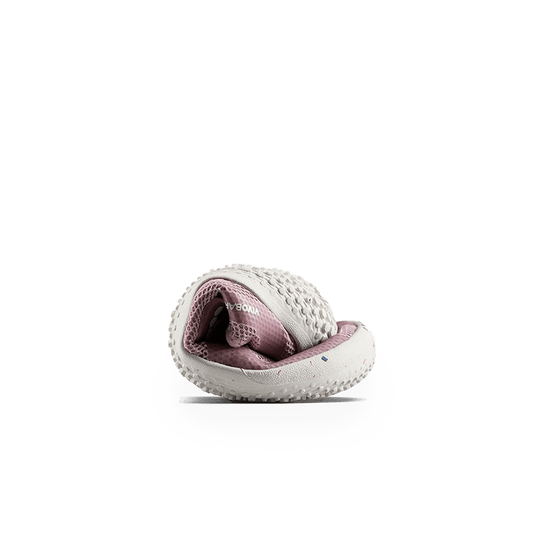 Load image into Gallery viewer, Vivobarefoot Primus Sport IV Toddler – Twilight Mauve displayed from a side view showcasing its lightweight design.