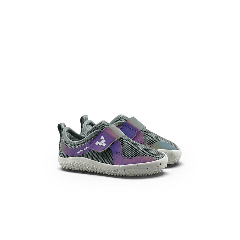 Load image into Gallery viewer, Vivobarefoot Primus Sport IV Toddlers – Aurora lightweight barefoot trainers for active toddlers.