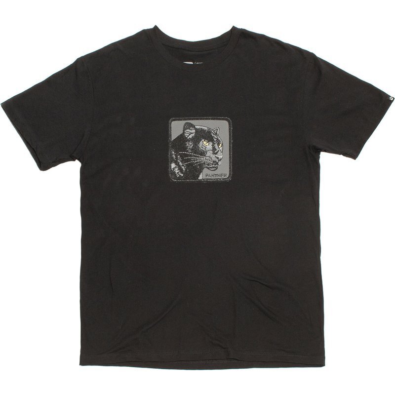Load image into Gallery viewer, Goorin Bros The Animal Farm T Shirt Top Short Sleeve Panther - Made in Portugal - Black-3