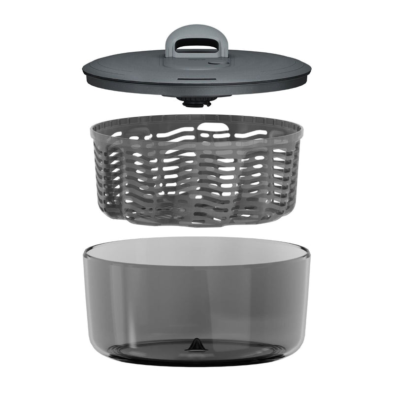 Load image into Gallery viewer, Zyliss Easy Spin Salad Spinner Large AquaVent Quick Dry Vegetable Salad Washer-3