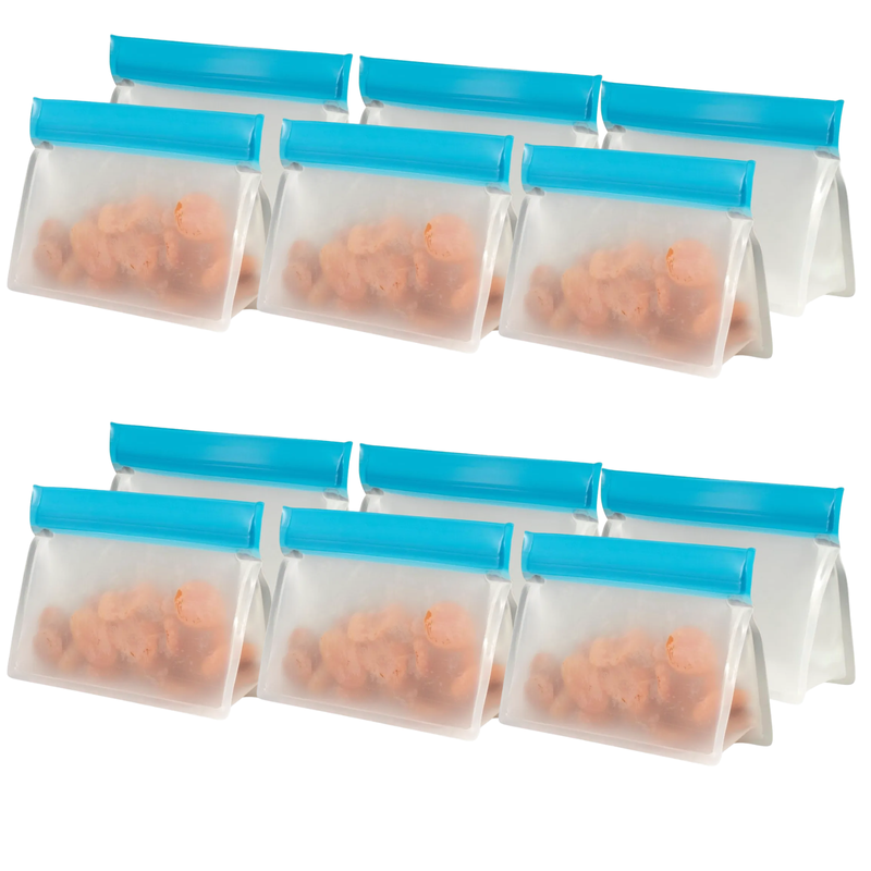 Load image into Gallery viewer, 6x Avanti Reusable Stand Up 250mL Bag (6 Packs of 2) - 12 Bags Total-1