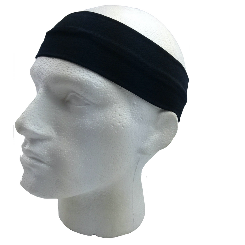 Load image into Gallery viewer, 3pc Set Plain Headband Elastic Stretch Sports Yoga Hair Band Unisex Wide Wrap-2