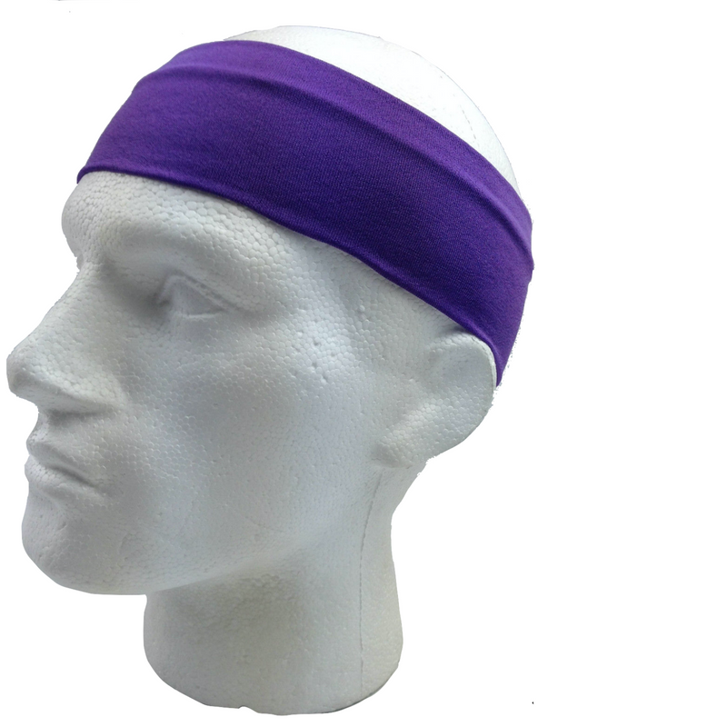 Load image into Gallery viewer, 3pc Set Plain Headband Elastic Stretch Sports Yoga Hair Band Unisex Wide Wrap-10