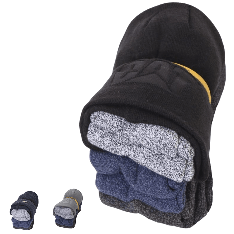 Load image into Gallery viewer, 6pcs CAT Beanie & Socks Bundle Pack Caterpillar Warm Winter Kit - Assorted-1