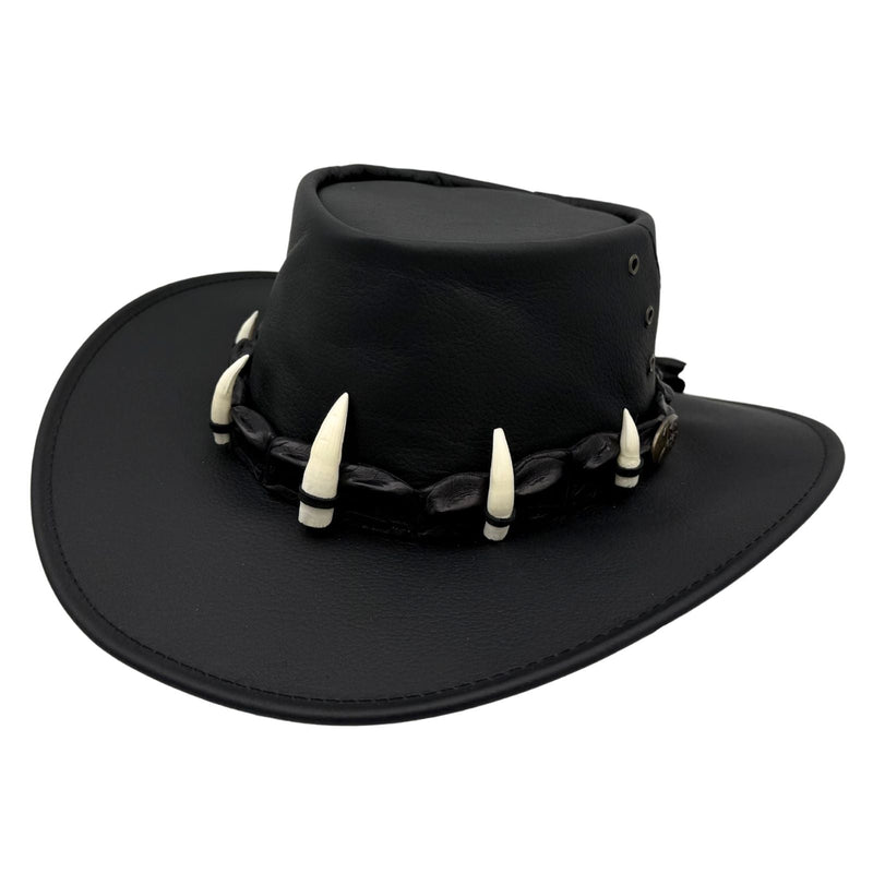 Load image into Gallery viewer, Jacaru 150 Ayers Croc Hat – Kangaroo Leather & Crocodile Band