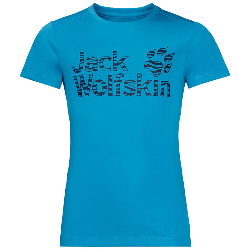 Load image into Gallery viewer, Jack Wolfskin Kids Jungle T Shirt Tee Top Sun UV Shield Shirt Childrens UPF 50+ - Turquoise-1