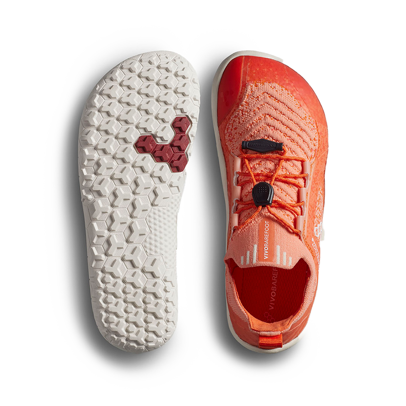 Load image into Gallery viewer, Vivobarefoot Primus Trail Knit FG Preschool Sunset-1