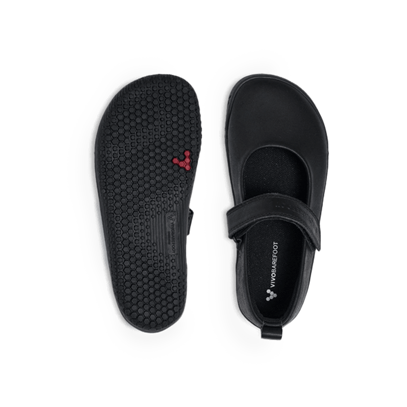Load image into Gallery viewer, Vivobarefoot Wyn School Preschool Obsidian-1