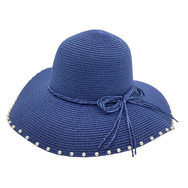 Load image into Gallery viewer, Jacaru 1763 Round Pearls Hat – Cotton | UPF 50+
