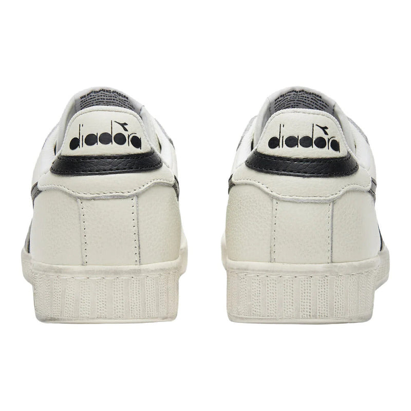 Load image into Gallery viewer, Diadora Mens Game Low Waxed Casual Shoes - White/Black-3