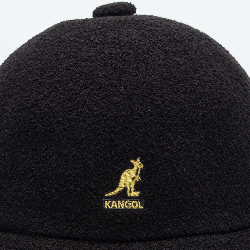 Load image into Gallery viewer, KANGOL Bermuda Casual Bucket Hat Terry Towelling Cap in Black/Gold