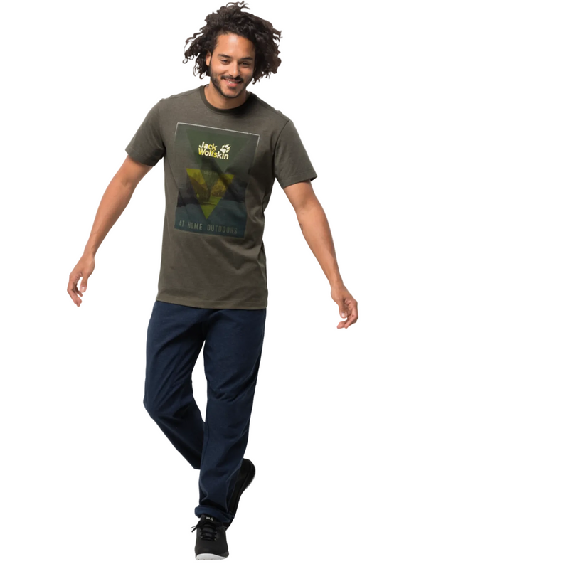 Load image into Gallery viewer, Jack Wolfskin Men's Mountain T-Shirt - Organic Cotton Blend