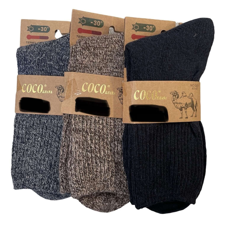 Load image into Gallery viewer, 1 Pair Mens Wool Blend Work Socks Heavy Duty Outdoor Warm (EU41-EU47)-0