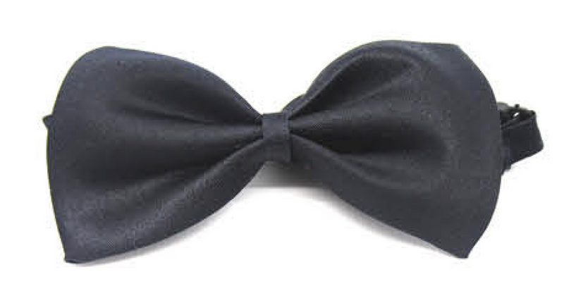 Load image into Gallery viewer, Mens BOW TIE Wedding Tuxedo Pre-tied Formal Bestman Necktie Classic Plain Party - Black-0