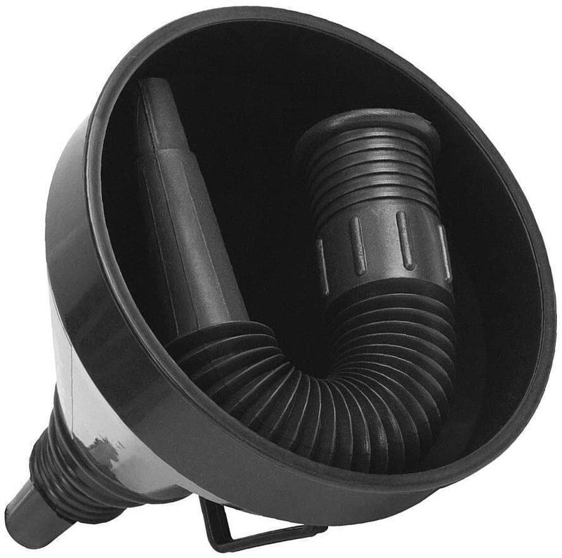Load image into Gallery viewer, 1x Car Auto Motorcycle Plastic Flexible Spout Gas Oil Water Fuel Funnel Tool Kit-3