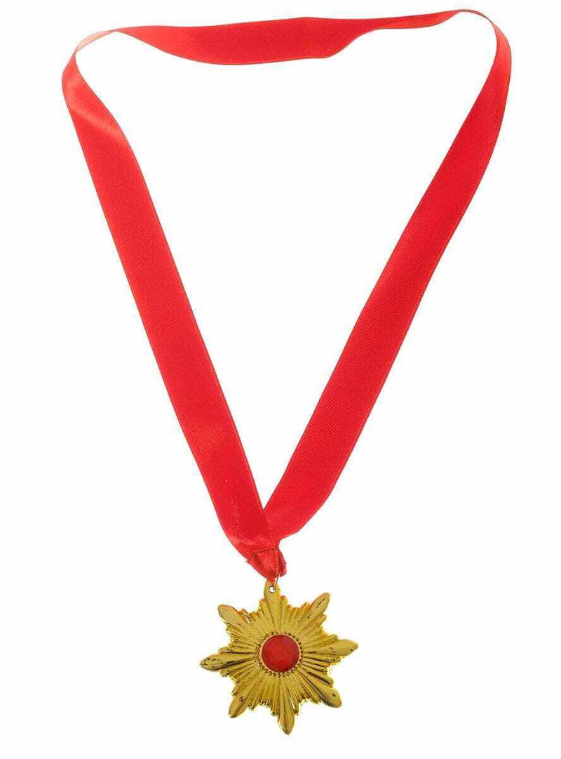 Load image into Gallery viewer, VAMPIRE MEDAL Medallion Necklace Halloween Star Costume Dracula Party-0