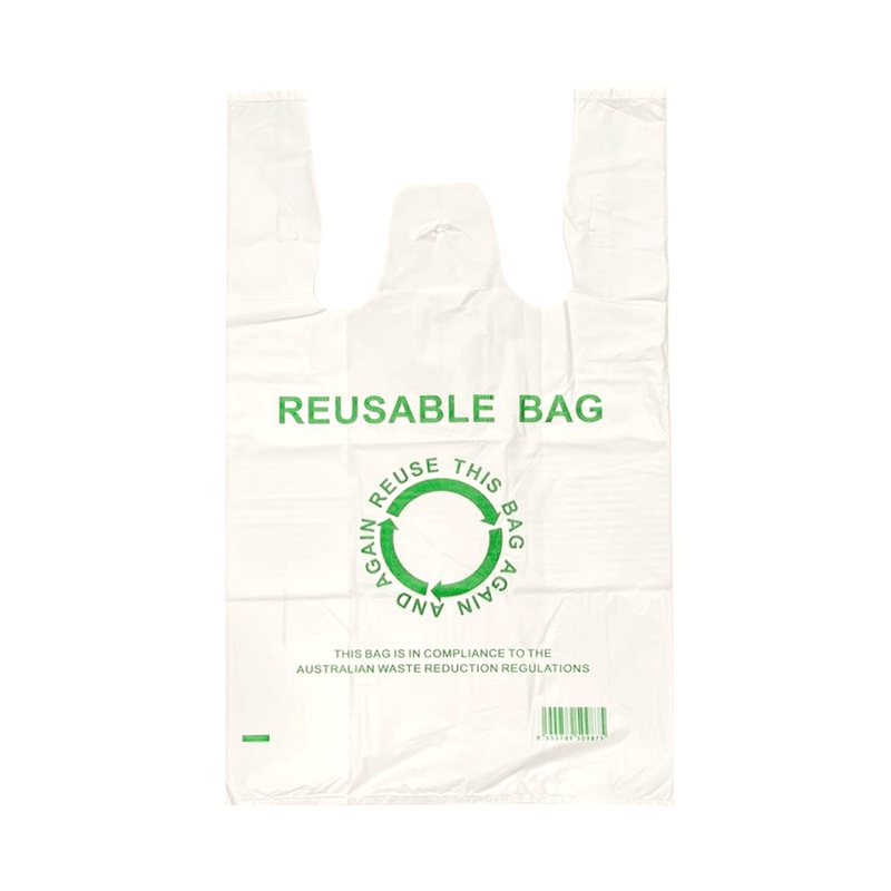Load image into Gallery viewer, 245pcs Jumbo 45×74cm Eco Reusable Plastic Singlet Shopping Grocery Bags Big-1