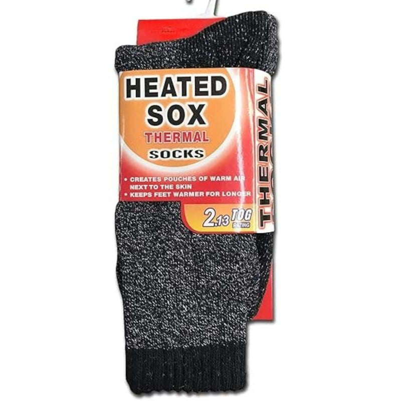 Load image into Gallery viewer, 1 Pair Mens THERMAL HEATED SOCKS Warm Winter Comfort Mens Work Sox Ski BULK-1