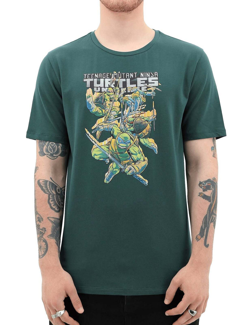 Load image into Gallery viewer, Teenage Mutant Ninja Turtles Mens T Shirt Tee Top Booyakasha - Green-10