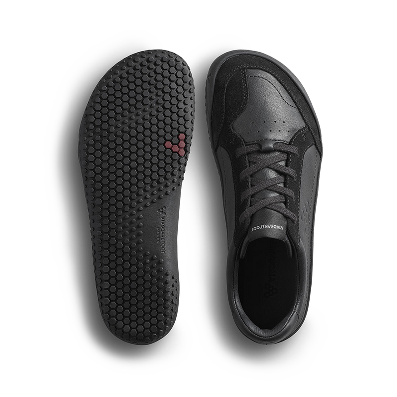 Load image into Gallery viewer, Vivobarefoot Gobi Sneaker School Juniors Obsidian-1