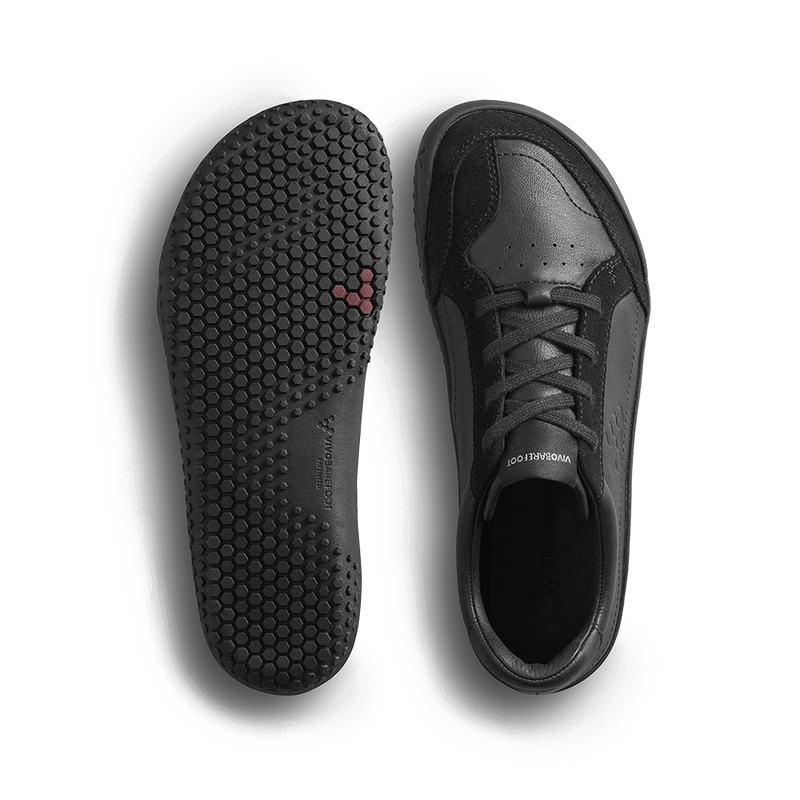 Load image into Gallery viewer, Vivobarefoot Gobi Sneaker School Juniors Obsidian-1