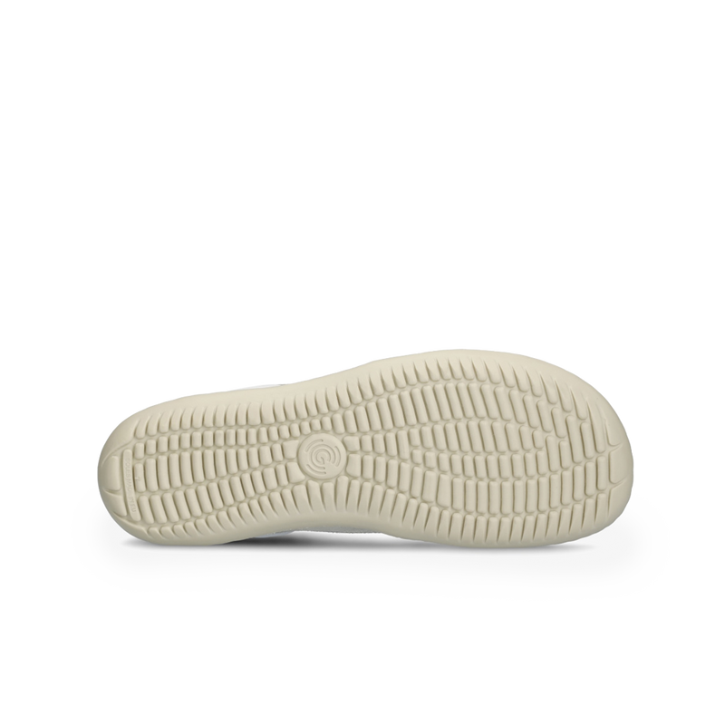 Load image into Gallery viewer, Groundies Nova GO1 Barefoot+ Men's Sneakers – White/Off-White