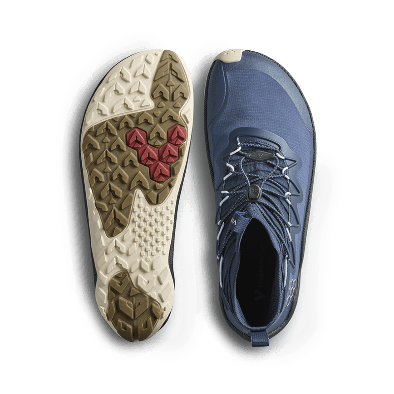 Load image into Gallery viewer, Vivobarefoot Primus Trail Flow Mid II Mens Deep Ocean