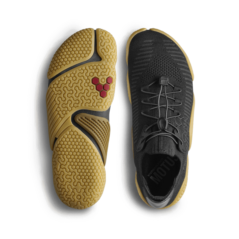 Load image into Gallery viewer, Vivobarefoot Motus Flex Natural Women's Barefoot Training Shoe – Obsidian