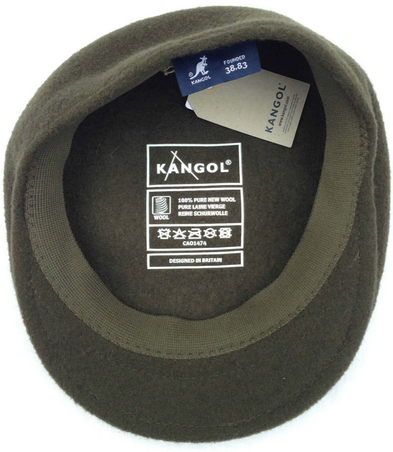 Load image into Gallery viewer, KANGOL 504 Wool Ivy Cap Mens Warm Winter Flat Classic Hat - Loden (Dark Green)