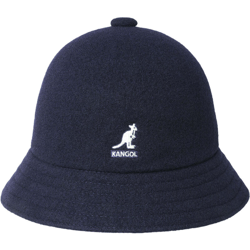 Load image into Gallery viewer, Kangol Wool Casual Unisex Bucket Hat Winter Warm Cap - Dark Blue