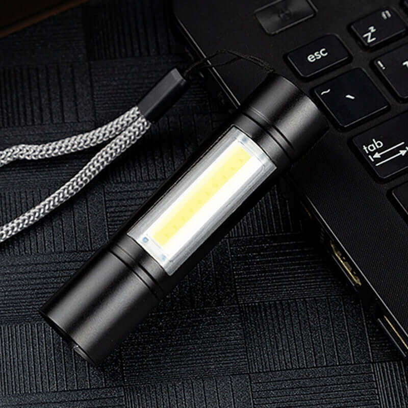 Load image into Gallery viewer, Super Bright Camping Torch Lamp COB Mini LED Flashlight