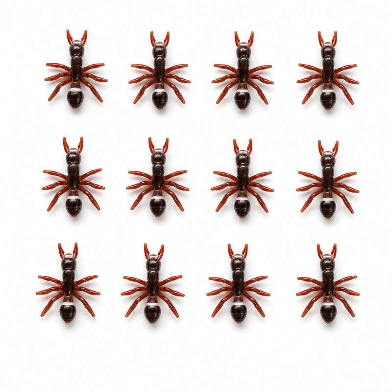 Load image into Gallery viewer, 12x MINI FAKE ANTS Trick Halloween Scary Creepy Joke Prank Small Gag Toy Bug-1