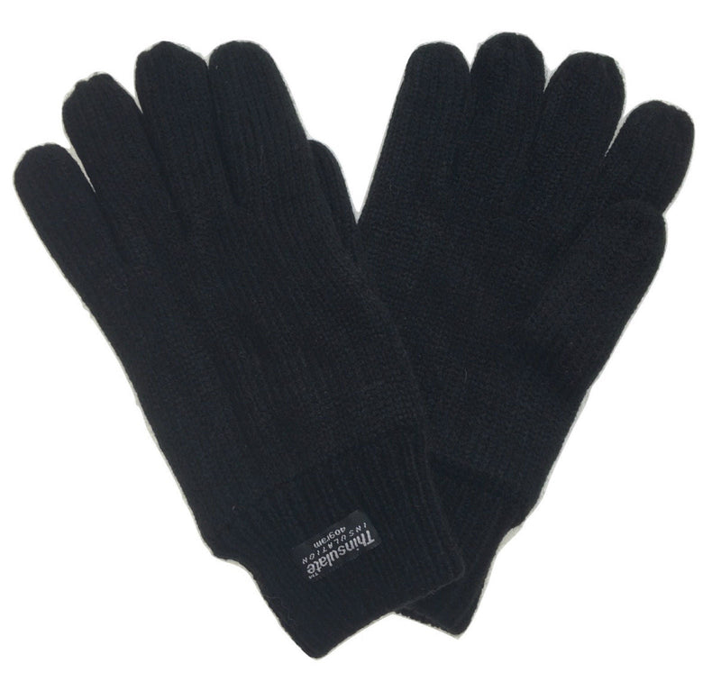 Load image into Gallery viewer, 3M THINSULATE Knitted Fleece Gloves Winter Warmers Snow Ski Thermal Plain-3