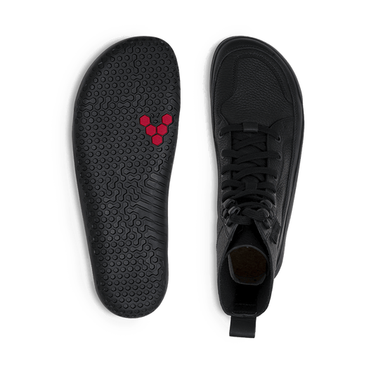 Vivobarefoot Gobi Boot Womens Obsidian-1