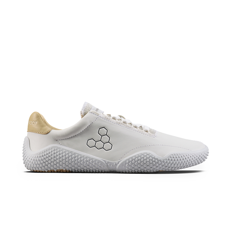 Load image into Gallery viewer, Vivobarefoot Motus Studio Sneaker Leather Womens Bright White-0