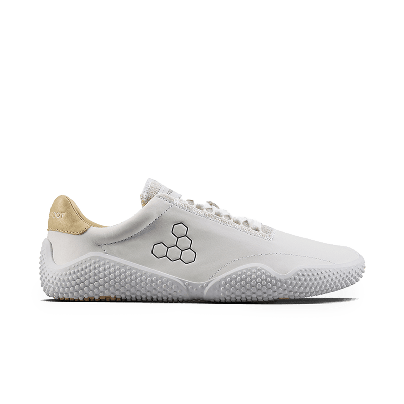 Load image into Gallery viewer, Vivobarefoot Motus Studio Sneaker Leather Womens Bright White-0