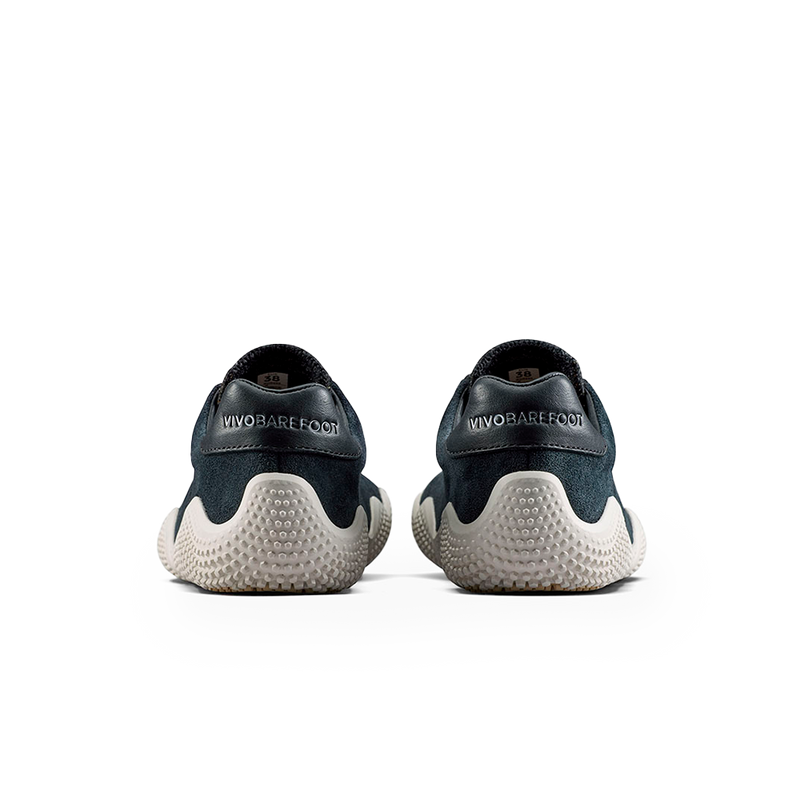 Load image into Gallery viewer, Vivobarefoot Motus Studio Sneaker Leather Womens Obsidian/White-4