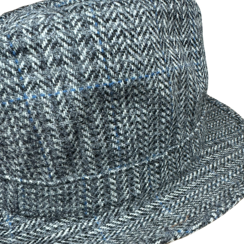 Load image into Gallery viewer, Failsworth Windsor Lambs Wool Snap Brim Trilby Hat-4