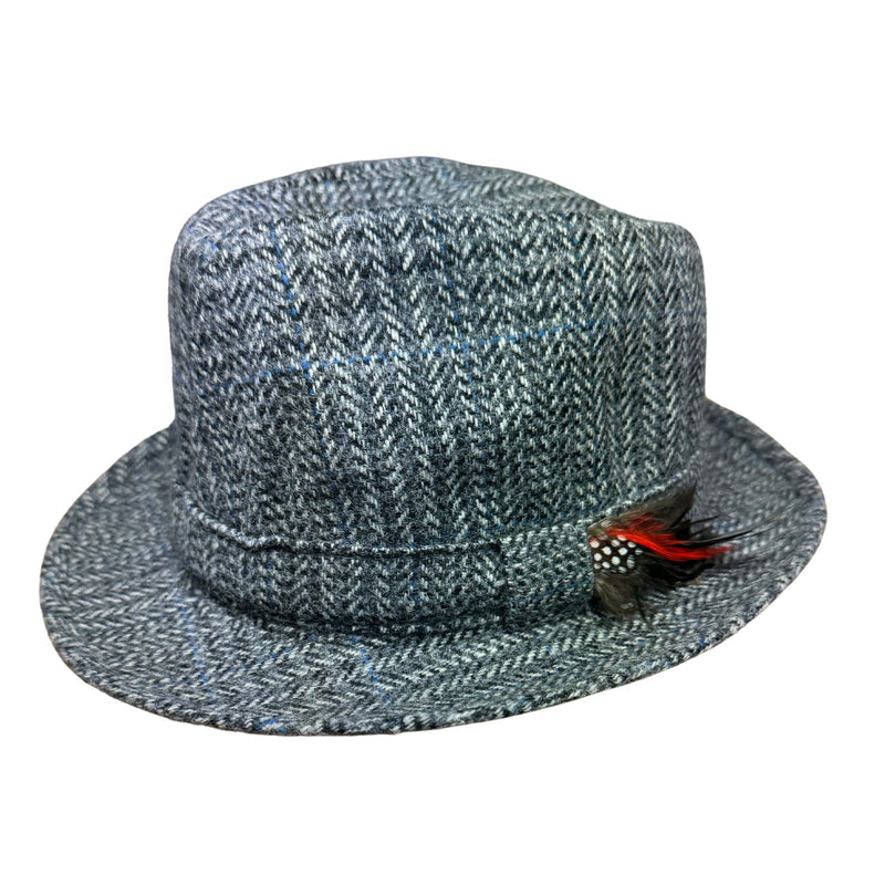Load image into Gallery viewer, Failsworth Windsor Lambs Wool Snap Brim Trilby Hat-0