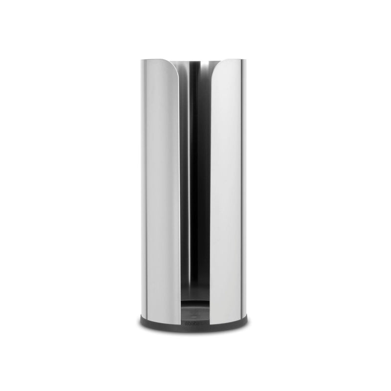 Load image into Gallery viewer, Brabantia Toilet Roll Dispenser Bath Accessories Holder in Brilliant Steel-0