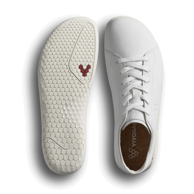 Load image into Gallery viewer, Vivobarefoot Geo Court IV Womens Bright White-1