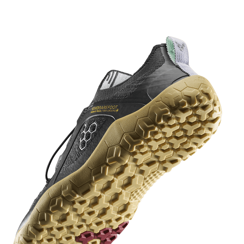 Load image into Gallery viewer, Vivobarefoot Primus Trail Knit FG Grounding Womens Eclipse Purple Heather