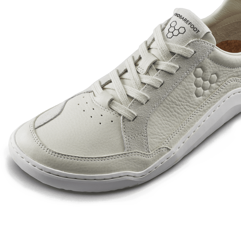Load image into Gallery viewer, Vivobarefoot Gobi III Sneaker Leather Womens Limestone