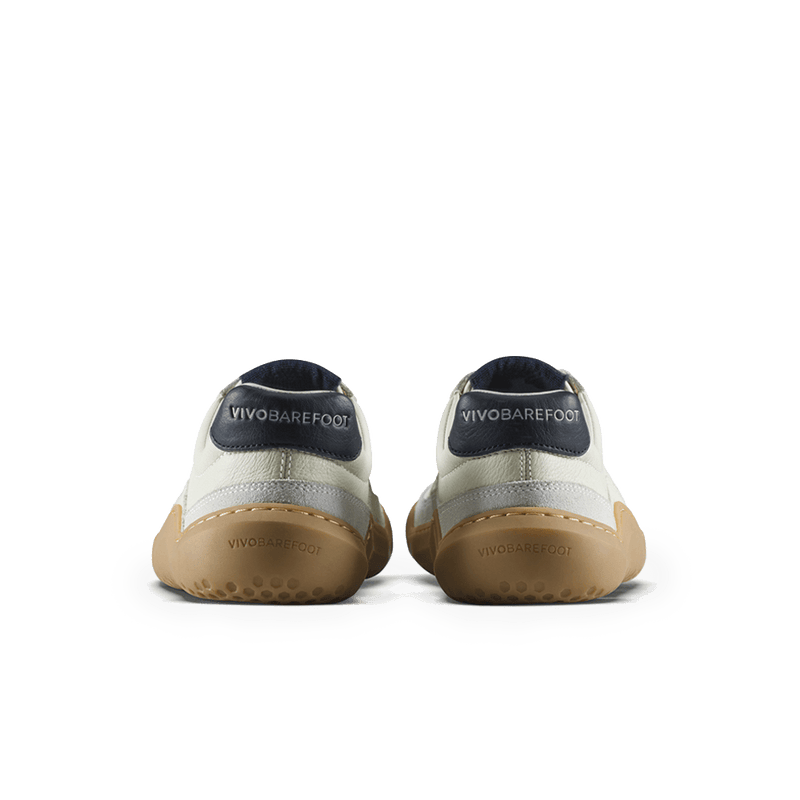 Load image into Gallery viewer, Vivobarefoot Gobi III Women's Barefoot Leather Sneaker – Limestone/Seaborne