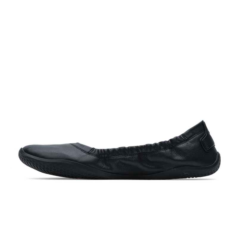 Load image into Gallery viewer, Vivobarefoot Primus Asana Yin Ballerina Leather Womens Obsidian-2